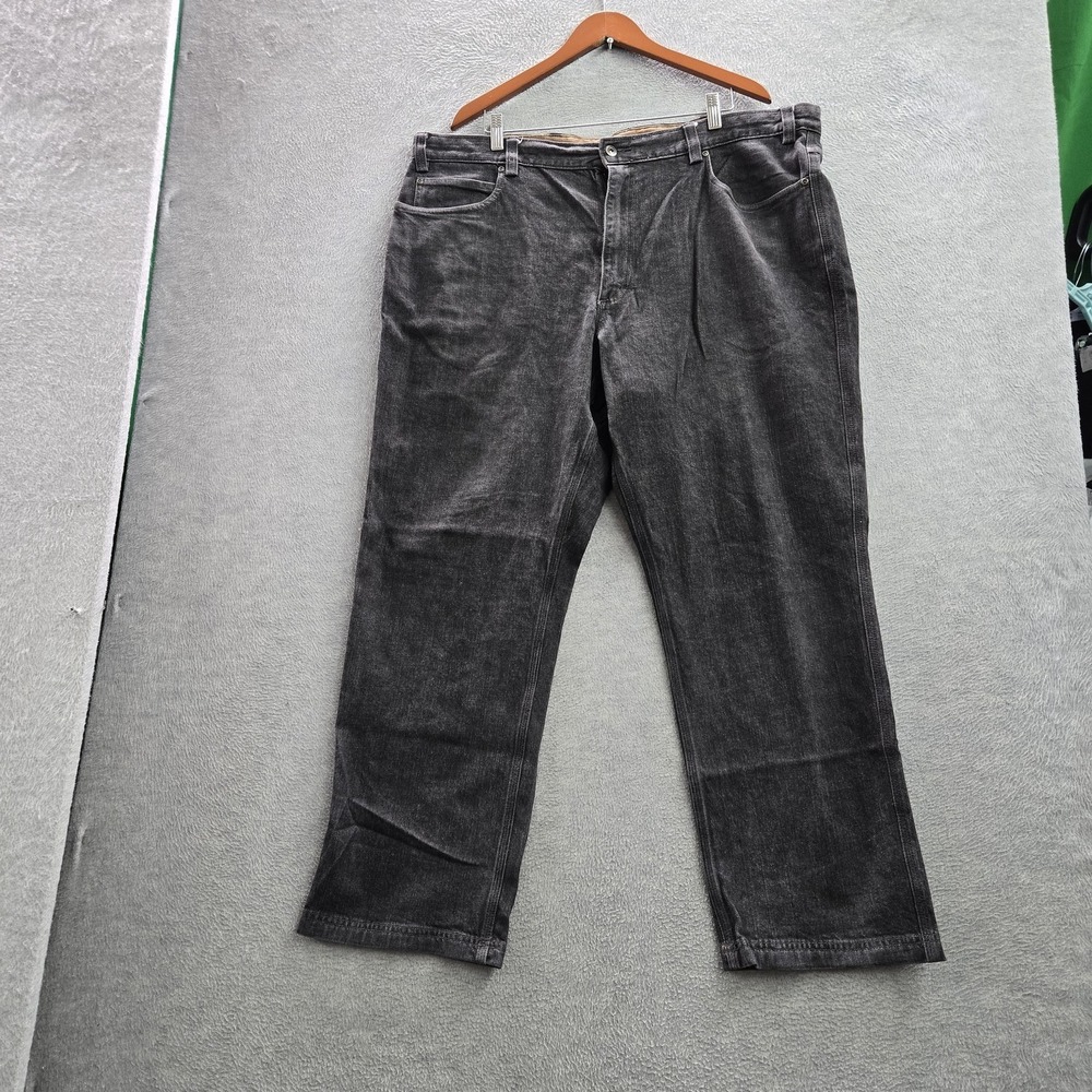 Duluth‎ Trading Co Men Jeans 44X30 Gray Denim Flex Ballroom Relaxed